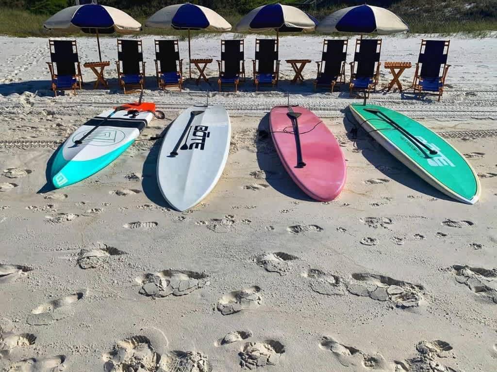 Willa The Birdhouse In Luxury Watercolor Brand New 6 Seat Golf Cart Santa Rosa Beach Zewnętrze zdjęcie
