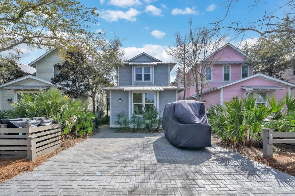Willa The Birdhouse In Luxury Watercolor Brand New 6 Seat Golf Cart Santa Rosa Beach Zewnętrze zdjęcie